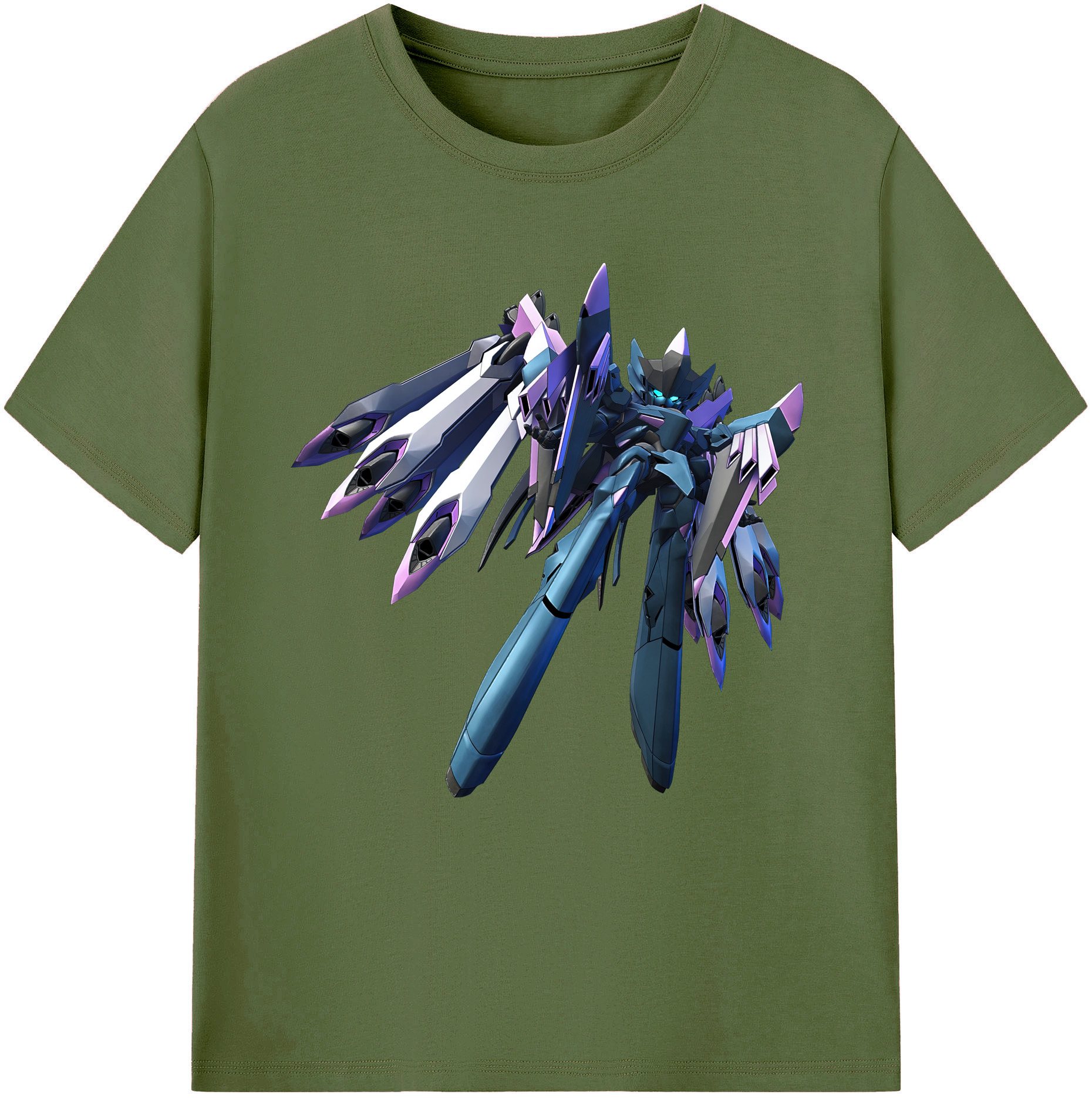（画像用） 機動戦士ガンダム Mobile Suit Gundam 綿100％半袖Tシャツ（フロントプリント）